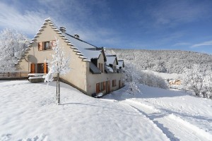 Le Val Lachard face est hiver